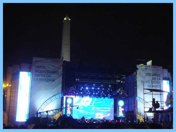 Bicentennial Festival in Buenos Aires, Argentina