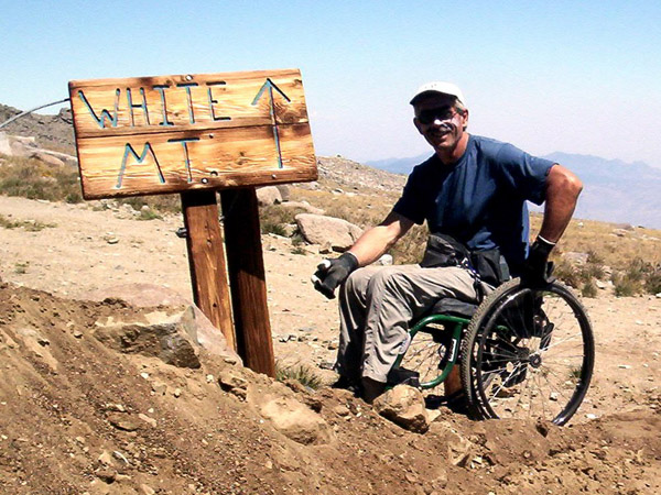 Disabled Backpacker Climbs a Mountain