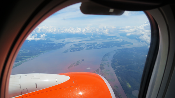 Amazon Rainforest - Flying into Manaus Brazil