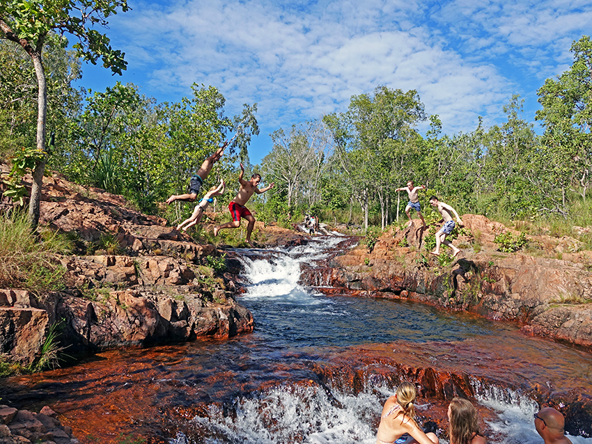 Australian Outback Waterfalls