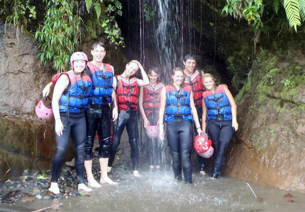 Rafting in Banos Ecuador