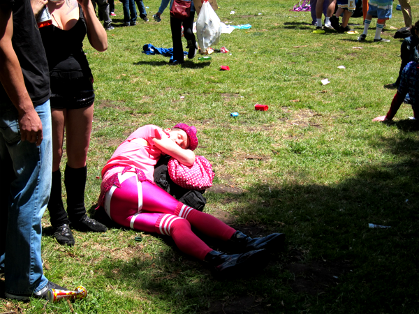 A casualty of Bay to Breakers