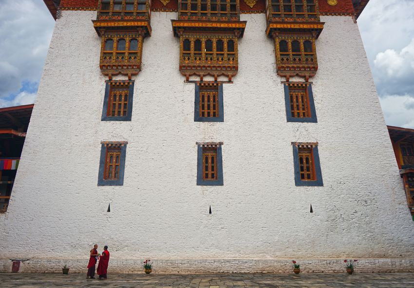 Bhutan Tours - Inside the Monastery Walls