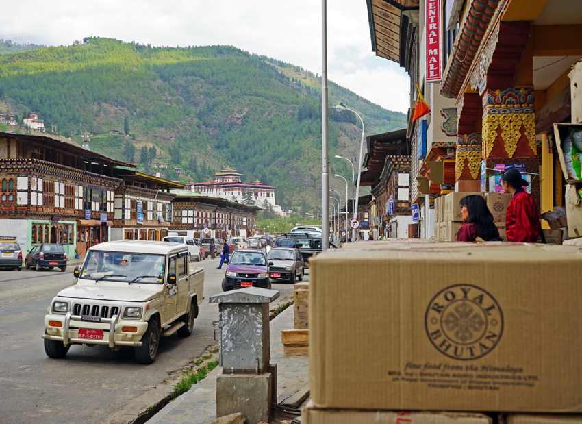 Paro Bhutan Downtown