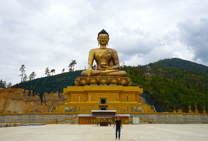Capital of Bhutan - Thimphu - Buddha Statue
