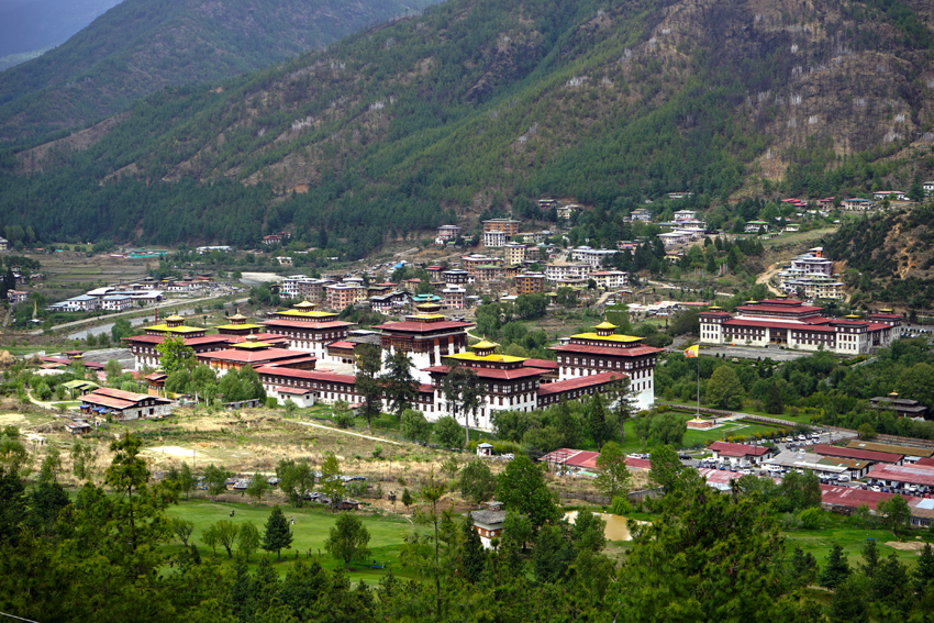 Capital of Bhutan - Thimphu - King's Office