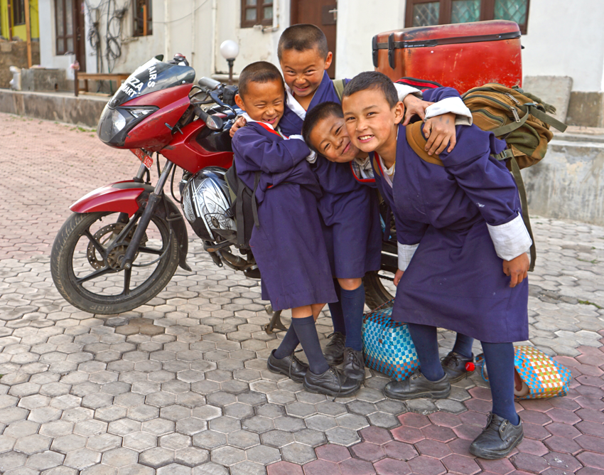 Capital of Bhutan - Thimphu - School Kids
