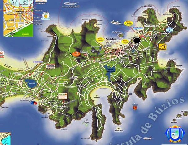 Buzios Travel Guide - Buzios Map