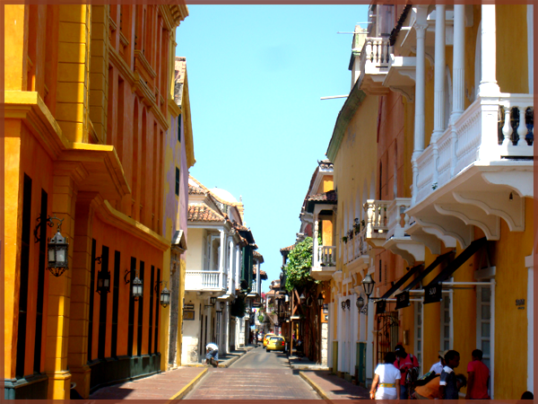 The Streets of Cartagena, Colombia