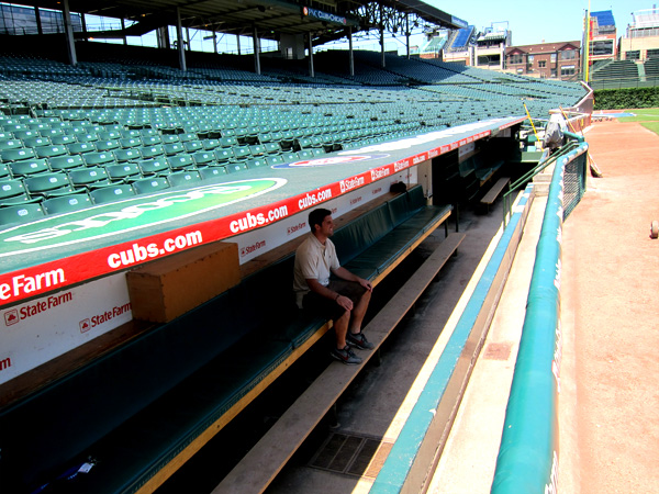Chicago Cubs - Wrigley Field Dugout