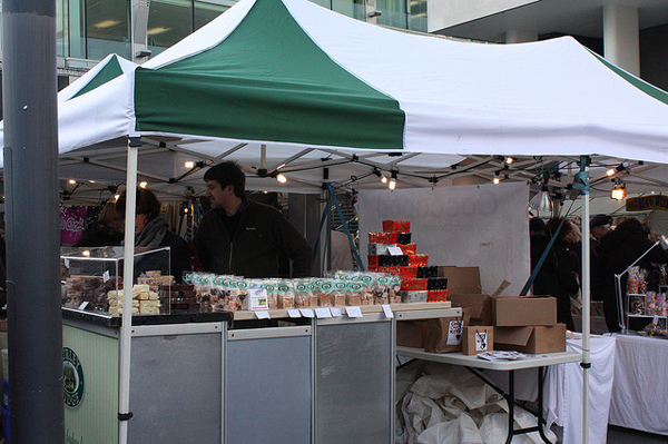 Chocolate Festival South Bank in London, England