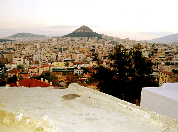 Sunrise in Athens Greece