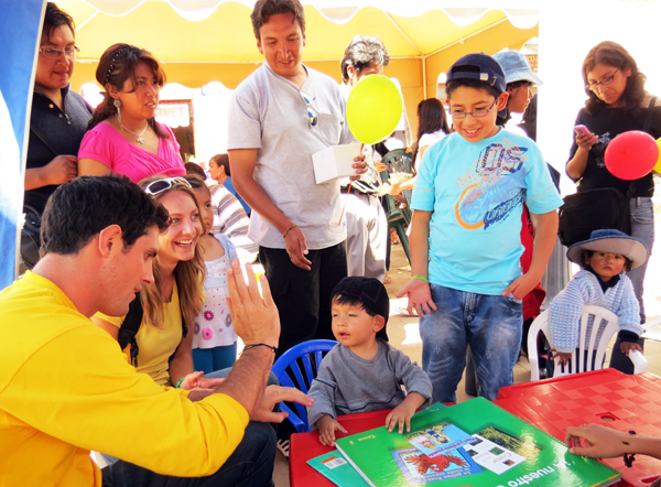 La Feria de La Lectura in Sucre Bolivia