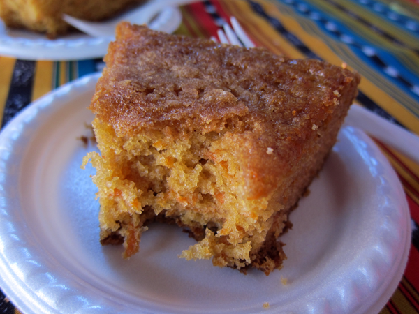 Guatemalan Food - Torta de Zanahoria