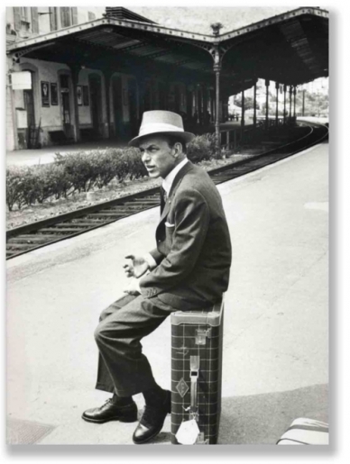 Frank Sinatra Suitcase