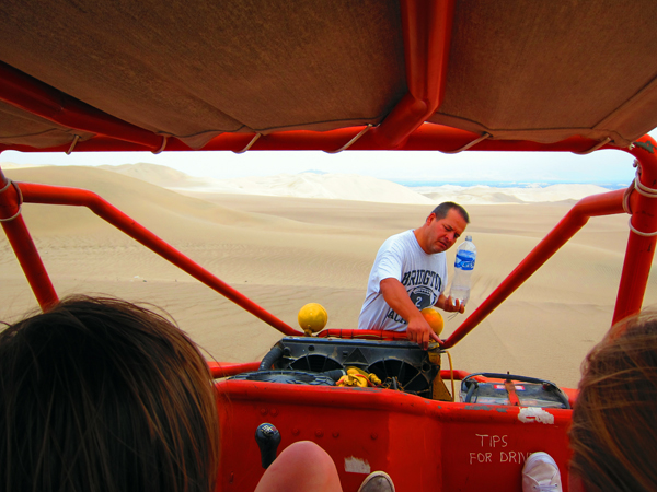 Dune Buggy Rides in Huacachina Peru