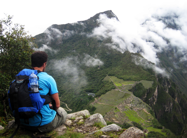 Huayna Picchu (waynapicchu) mountain at Machu Picchu