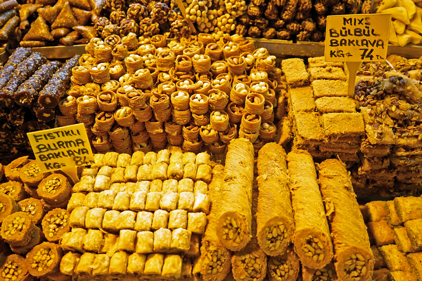 Baklava - Istanbul - Spice Bazaar