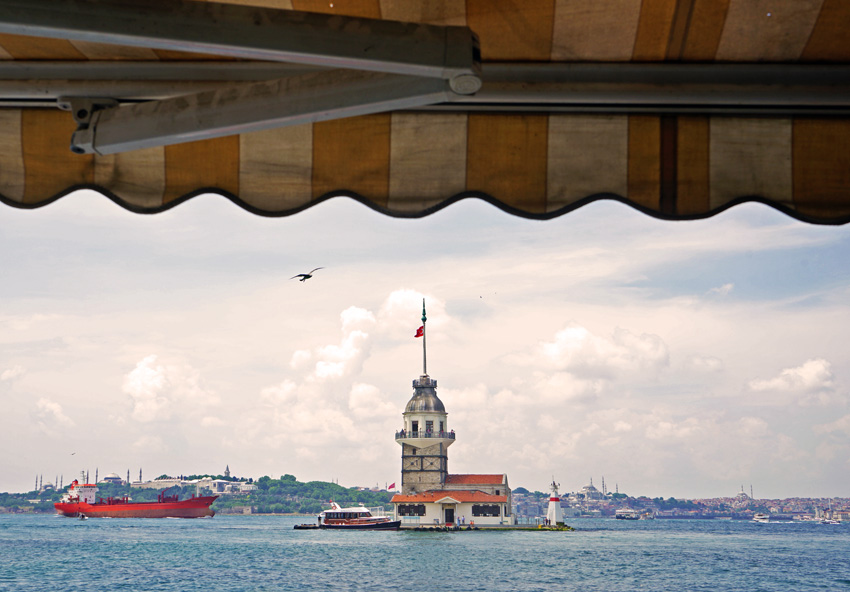 Maiden Tower in Istanbul 