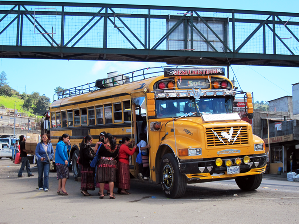 Chicken Buses of Guatemala