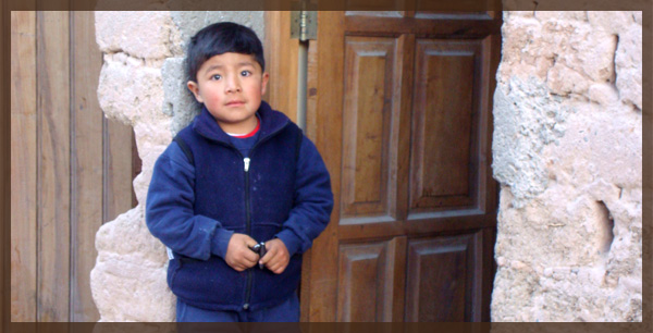 Boy in Tilcara, Jujuy Region, Argentina