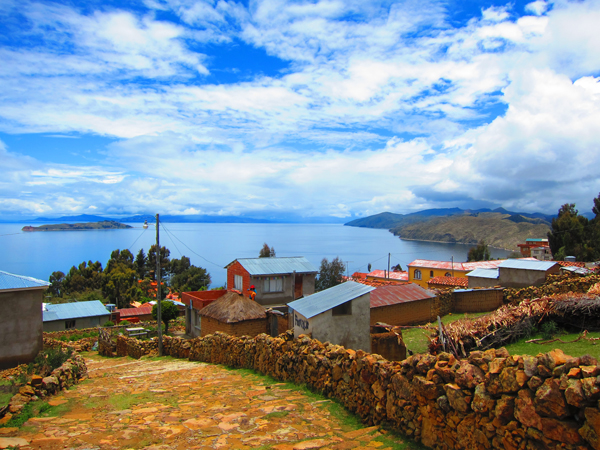 Isla del Sol Lake Titicaca Copacabana Bolivia