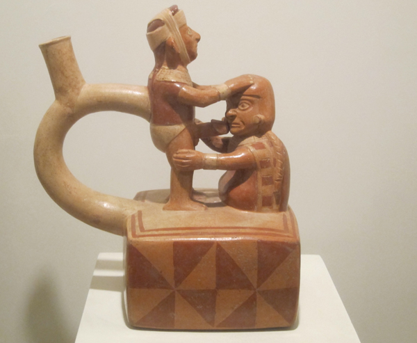Erotic Artifacts at the Larco Museum in Lima Peru