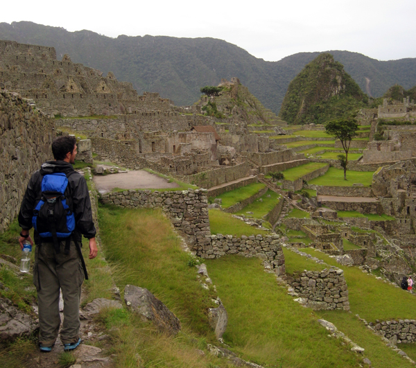 Love at first sight. Walking up to Machu Picchu for the first time.