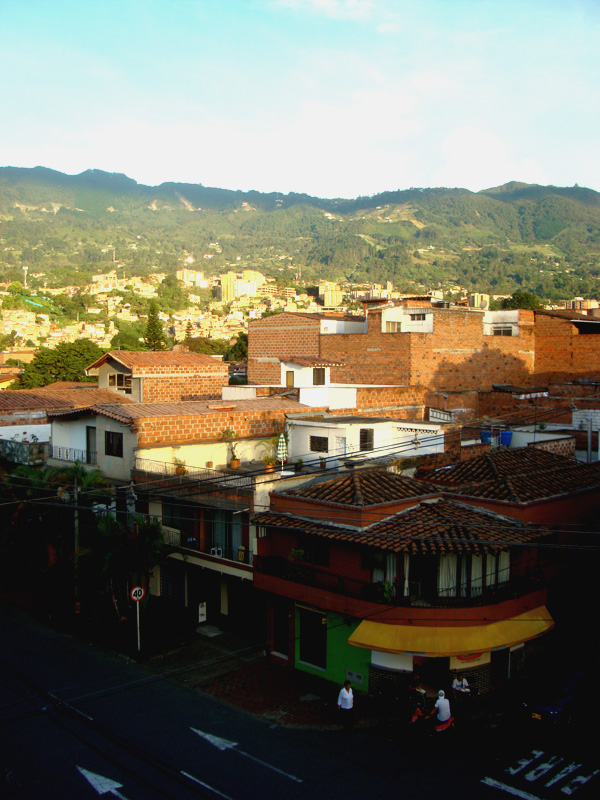 The View from My New Apartment in Envigado, Medellin