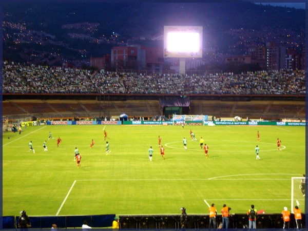 Nacional Futbol Stadium in Medellin, Colombia