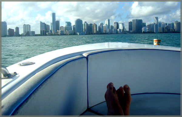 Florida Vacation - Parasailing in South Beach, Miami