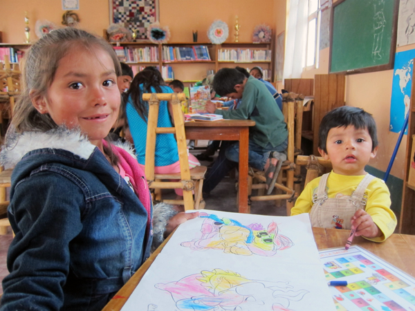 BiblioWorks' Morado K'asa Library outside Sucre Bolivia