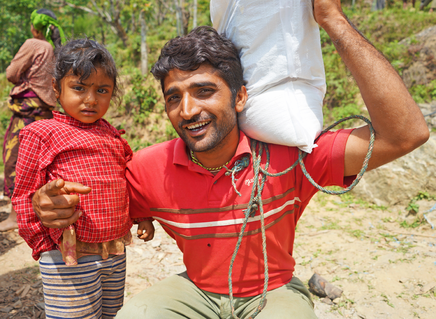 Nepal Earthquake Relief - Happy Father