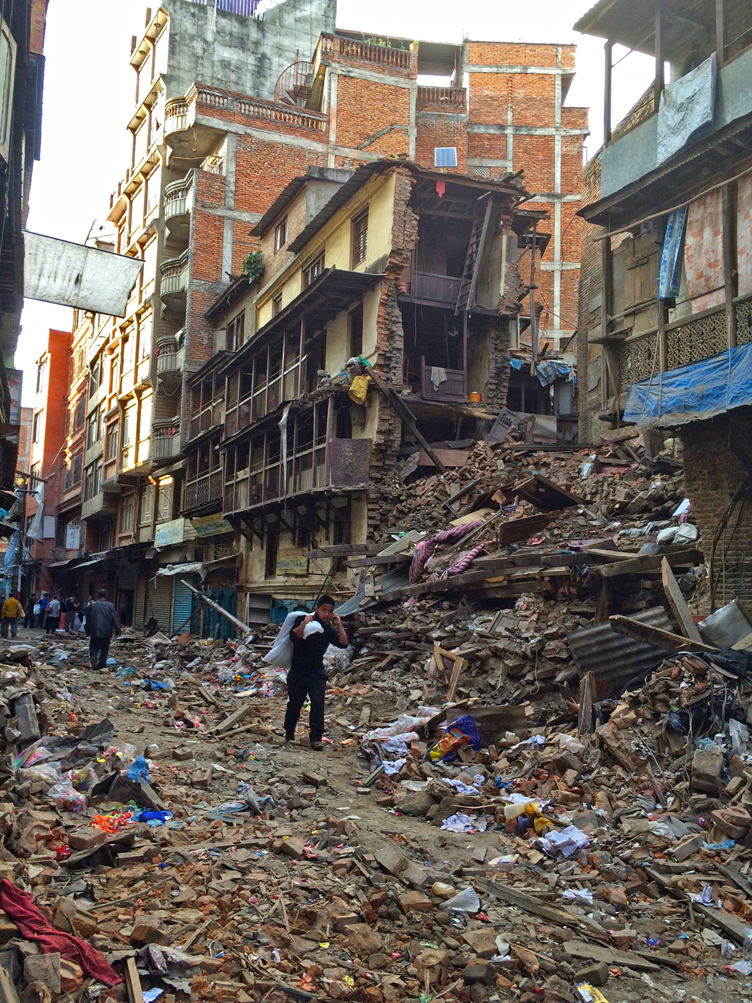 Nepal Earthquake Kathmandu Building