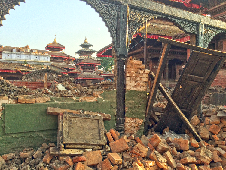 Nepal Earthquake Kathmandu Temples