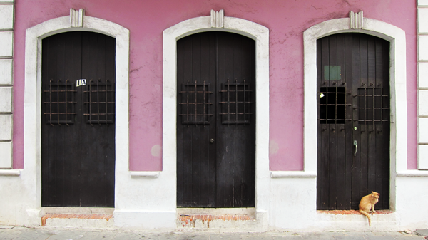The Colorful Building of Old San Juan Puerto Rico