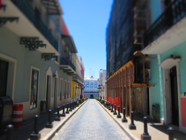 The Governor's Mansion in Old San Juan Puerto Rico
