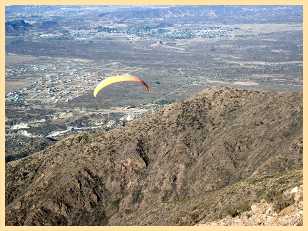 Paragliding in Mendoza, Argentina