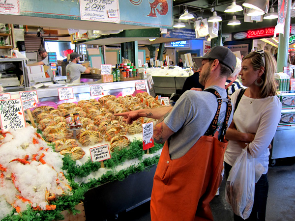 Pike Place Fish Co at Pike Place Market in Seattle
