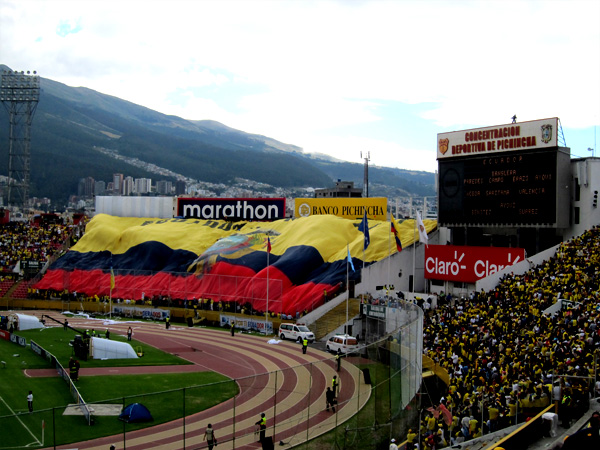 Ecuador vs Venezuela World Cup Qualifier Football Match in Quito Ecuador 