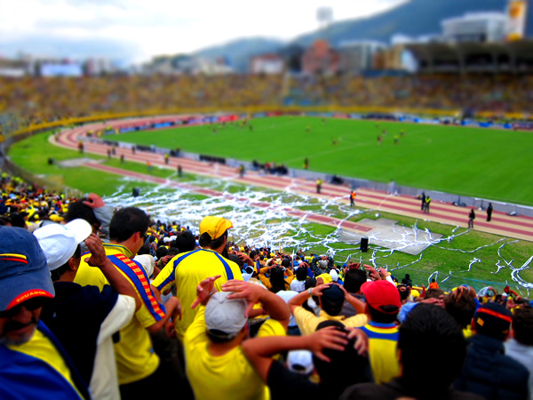 Ecuador vs Venezuela World Cup Qualifier Football Match in Quito