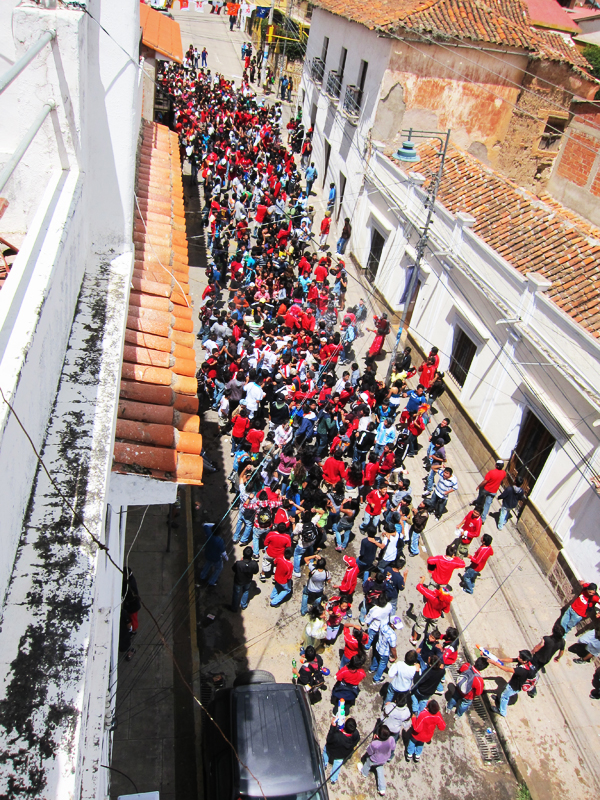Carnival Celebration in Sucre, Bolivia