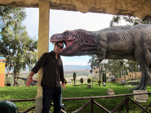 Parque Cretacico (Jurassic Park) in Sucre, Bolivia