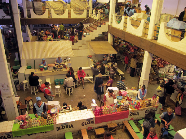 Mercado Central in Sucre, Bolivia
