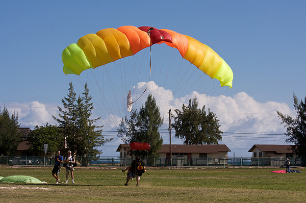 Skydiving in Hawaii