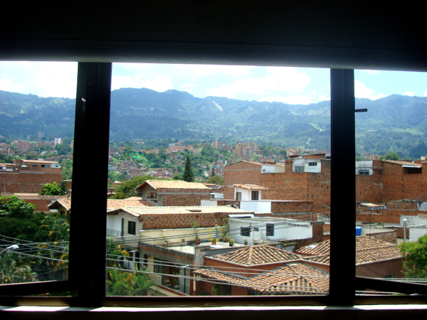 View from My Apartment in Medellin, Colombia