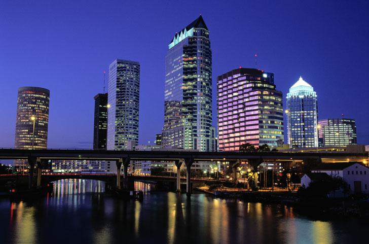 Tampa Bay Florida Skyline