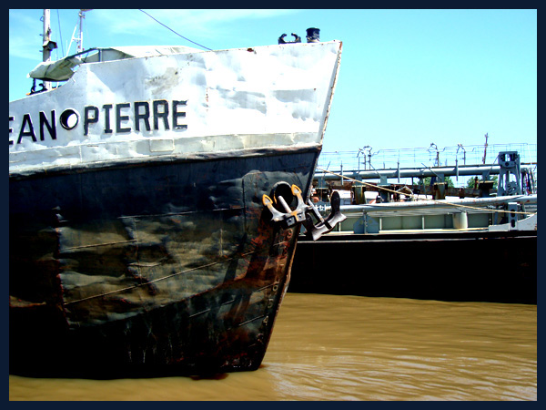 Boats in Tigre, Argentina outside Buenos Aires