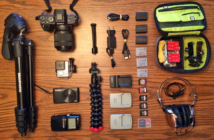 My Travel Gear - Camera Equipment