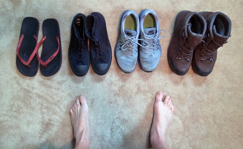 My Travel Gear - Shoes